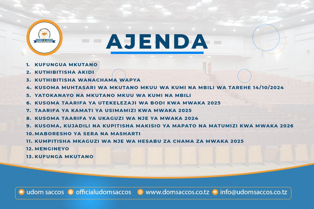 UDOM SACCOS