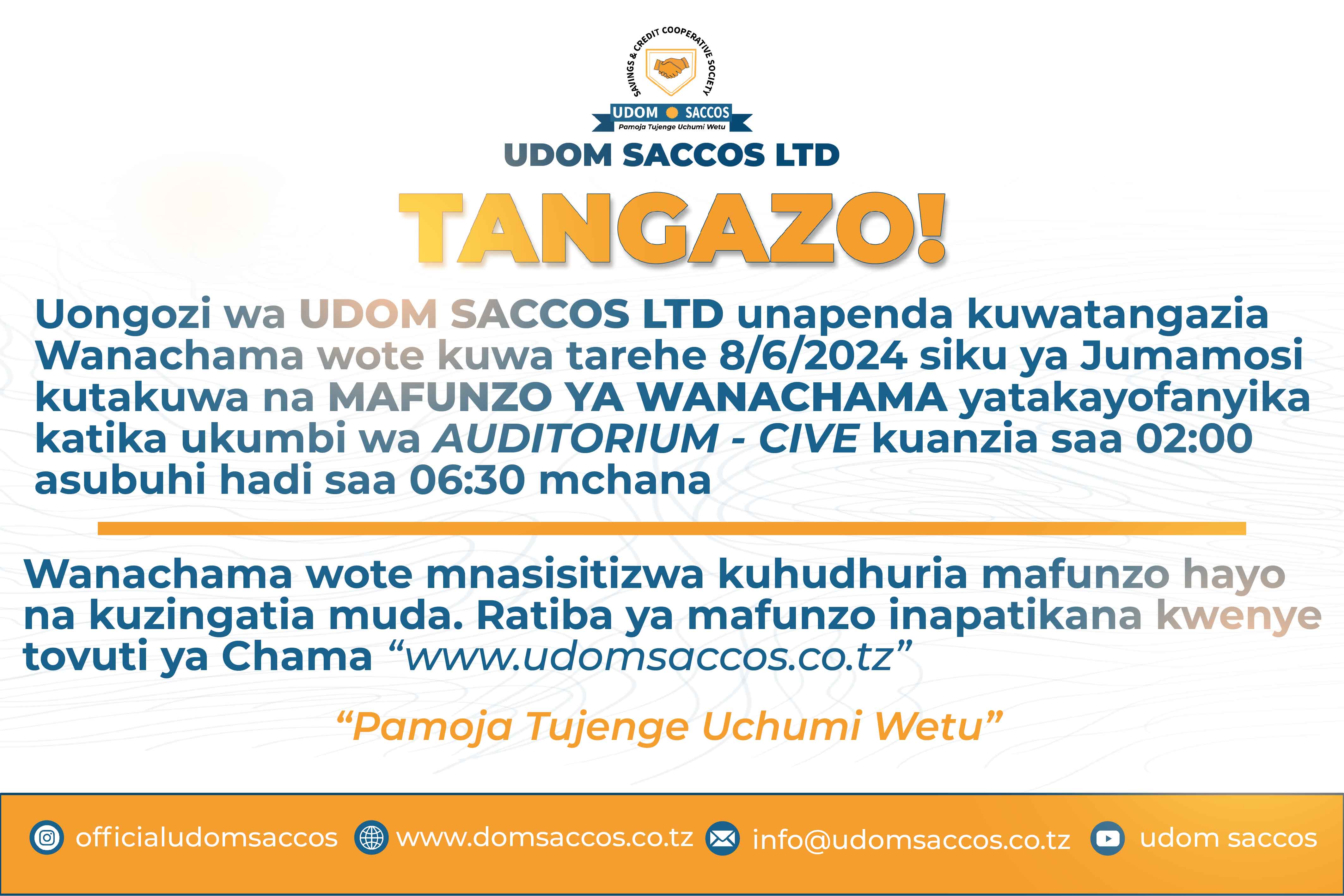 UDOM SACCOS